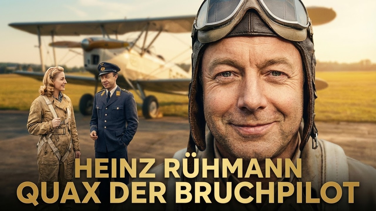 Quax der Bruchpilot (1941) | Heinz R&uuml;hmann | Filmklassiker in 4K, restauriert & koloriert