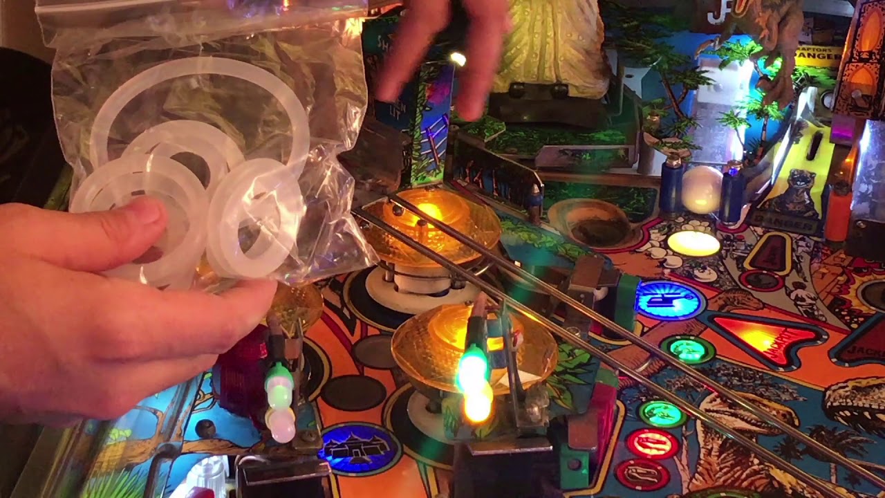 Jurassic Park Pinball tour and upgrade plans