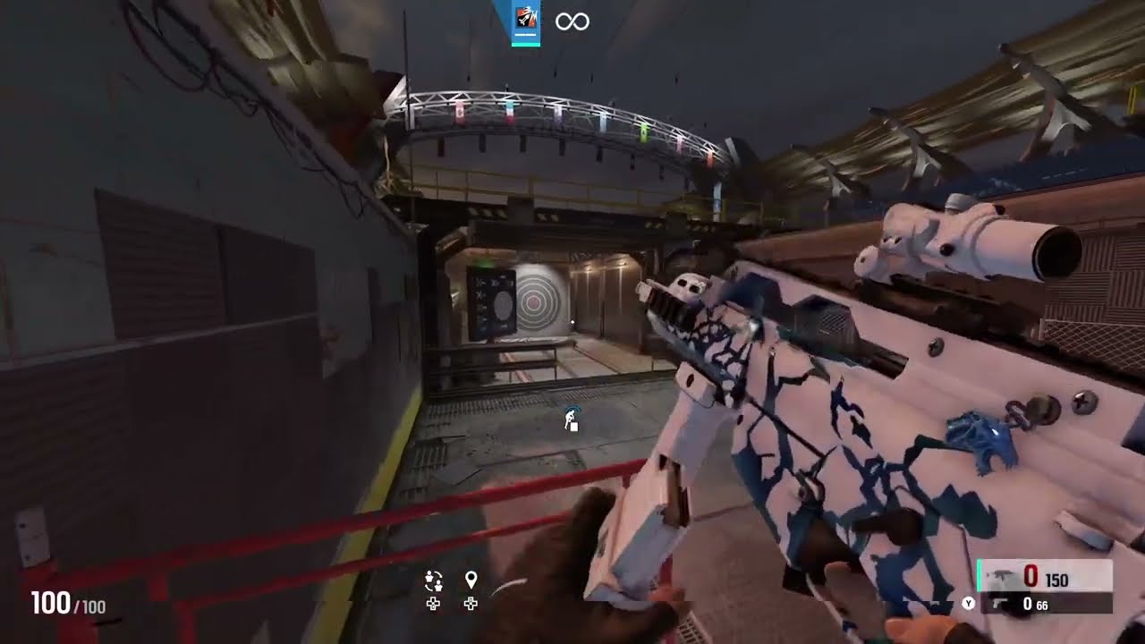 R6 Shooting Range Vault Jumps.