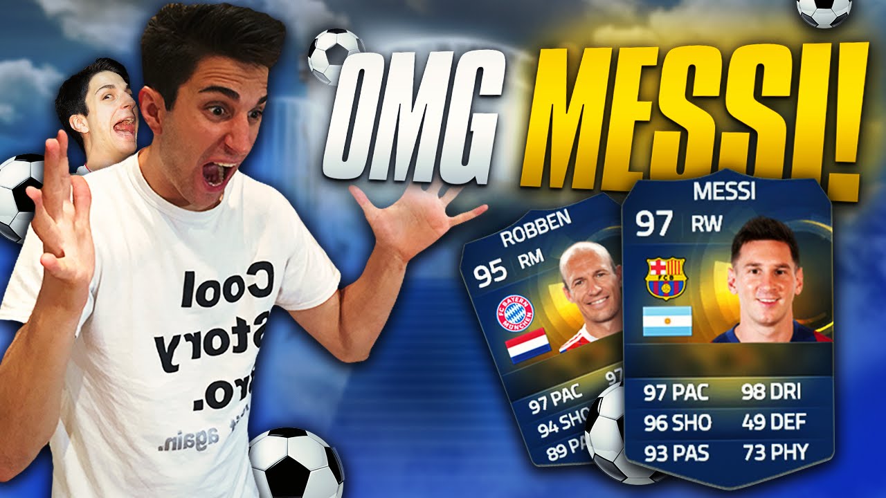 MESSI TOTS IN A PACK!