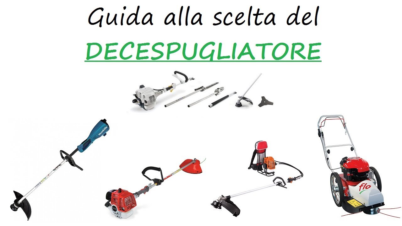 Quale Decespugliatore scegliere? Which Brushcutter to choose?