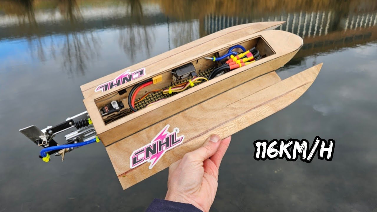 Mini Thunder F1; uncut GPS Speedrun on 4S: 116km/h