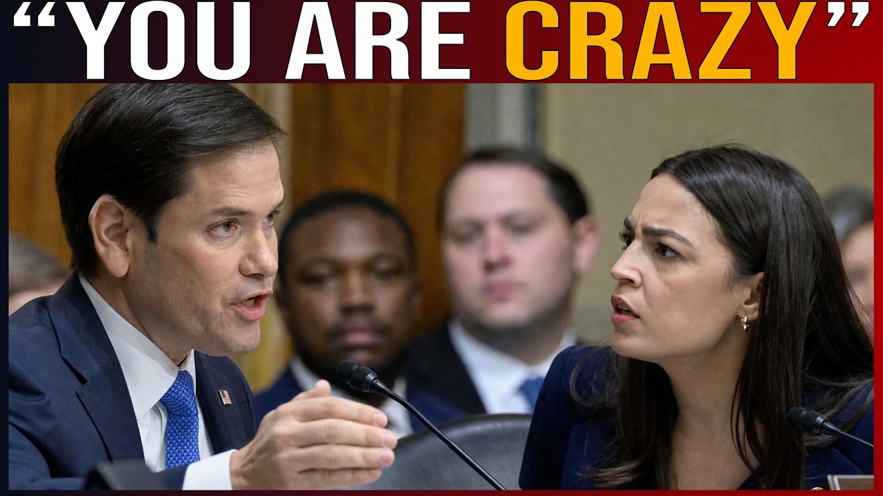 Marco Rubio CALLS OUT AOC & Ilhan Omar&hellip; Then The Crowd ERUPTS
