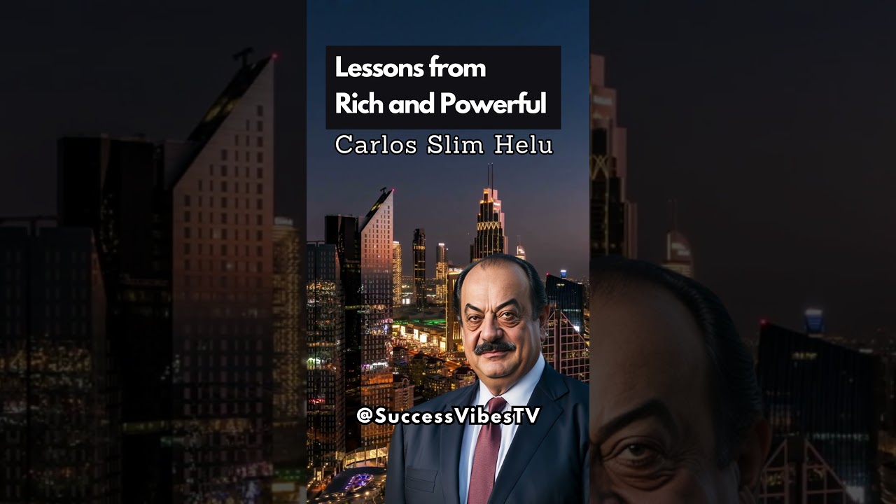 Lessons from Rich and Powerful   Carlos Slim Helu #2