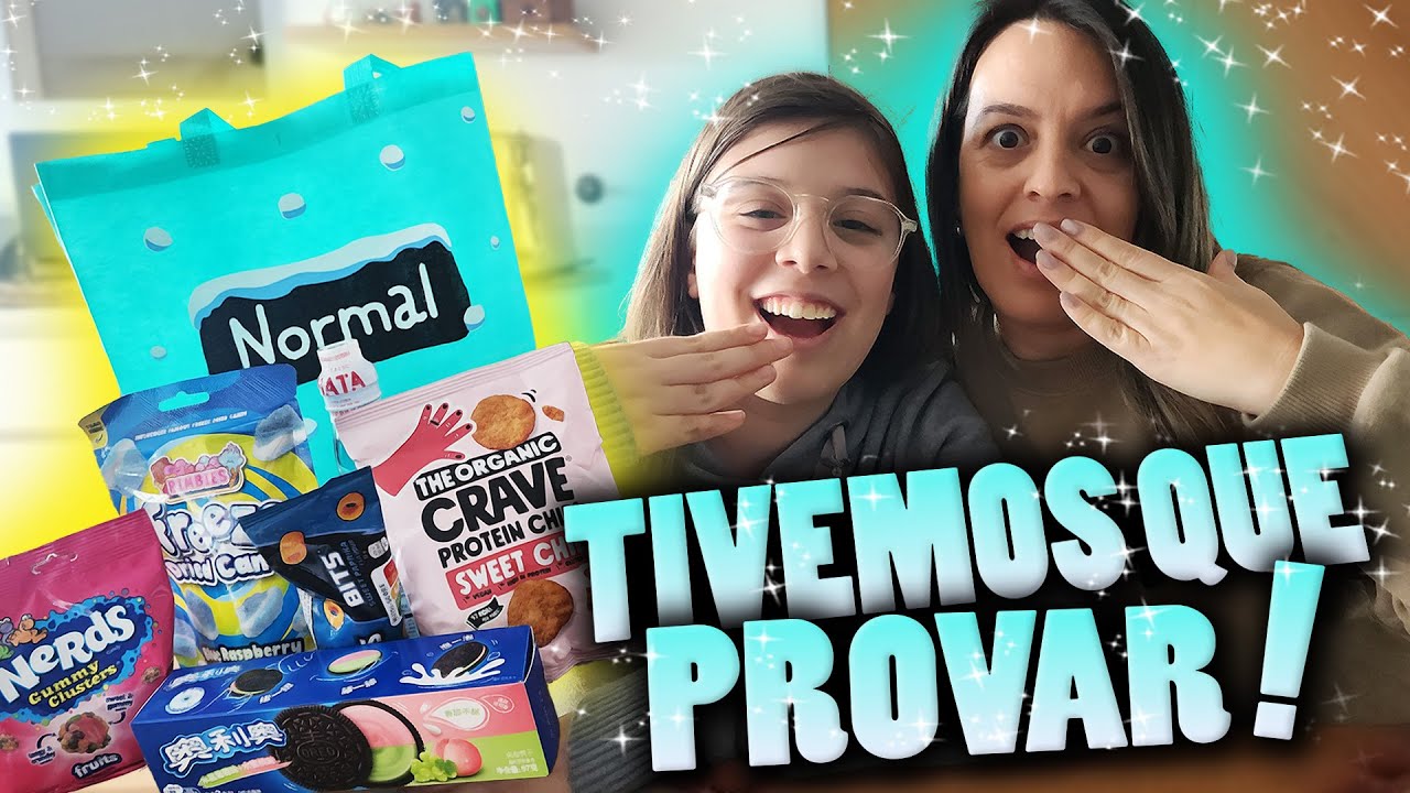 Provamos Doces e Salgados da Loja Normal | ALGUNS SÃO INACREDITÁVEIS! 😂
