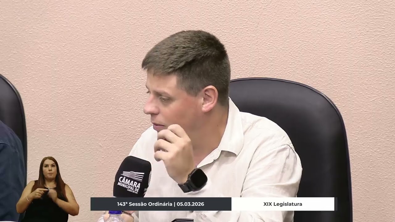 19 - 143ª Sessão Ordinária - Em discussão - José Abreu Jack/PDT I 05.03.2026