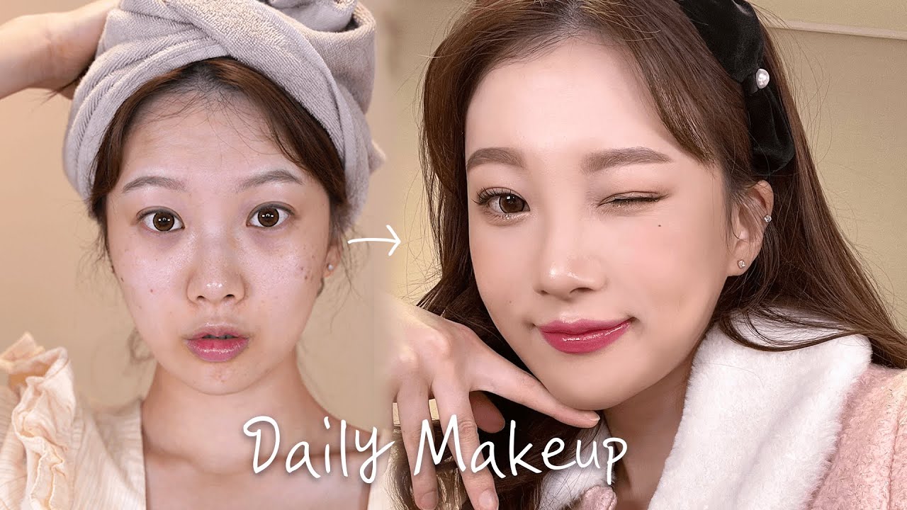 피부 좋아보이는 촉촉 왕초보 데일리 메이크업 💘