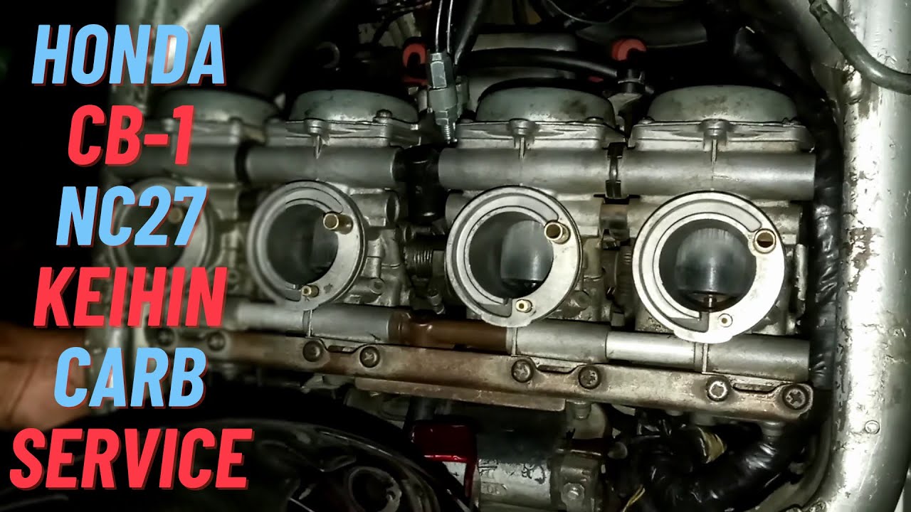 Honda CB1 400 Carburetor Service