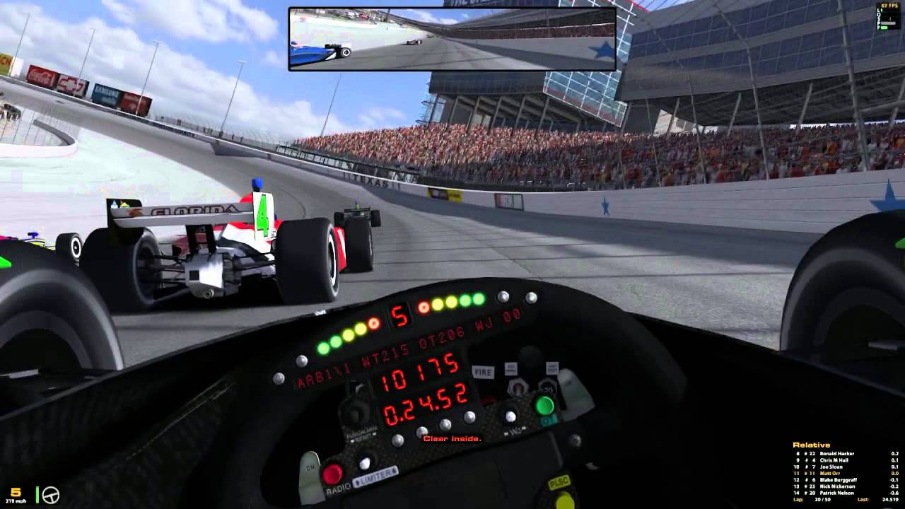 iRacing: «Я бросаю тебе вызов: попробуй подняться выше, у тебя не хватит мужества» (Indycars @ Te...