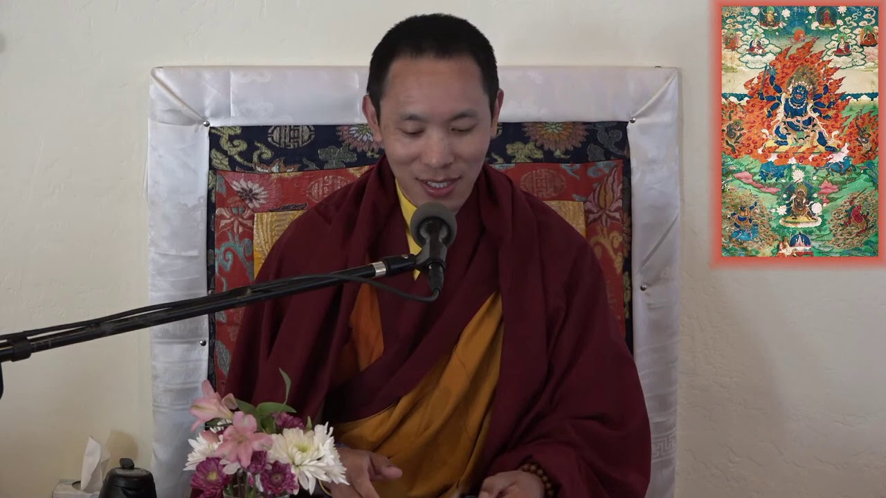 Yamantaka 2021 Commentary on Protection Sadhana part 1 Feb 6 2021 Ven Khenpo Tenzin