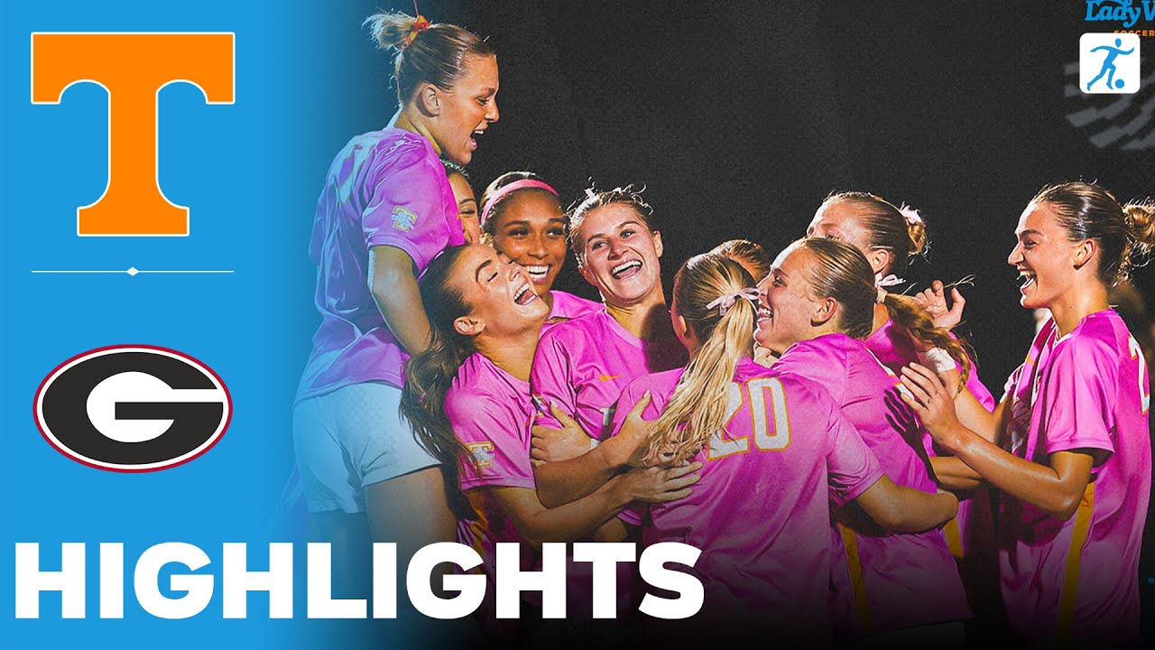 Tennessee vs Georgia | NCAA College Women's Soccer | Highlights - October 02, 2025
