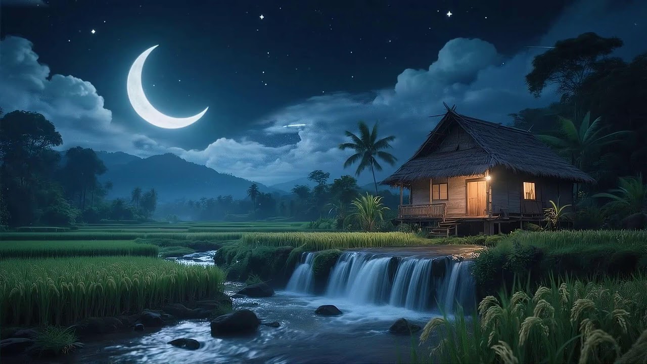 Peaceful Night 🌑Healing of Stress,Anxiety and Depressive States,Stop Overthinking,Day Night 9