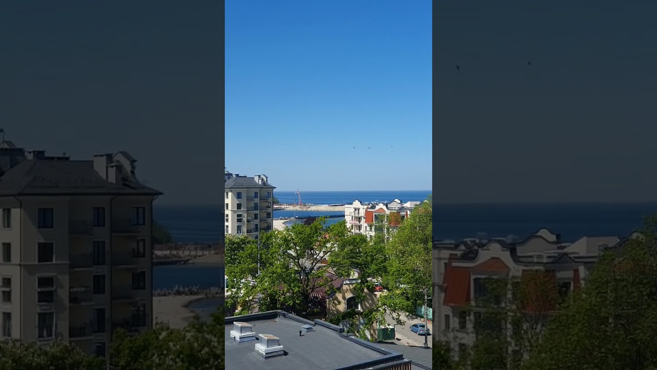90 шагов от пляжа! Солнечное Настроение! ПРУССКАЯ РИВЬЕРА! Часть 5 Вид на Ривьеру