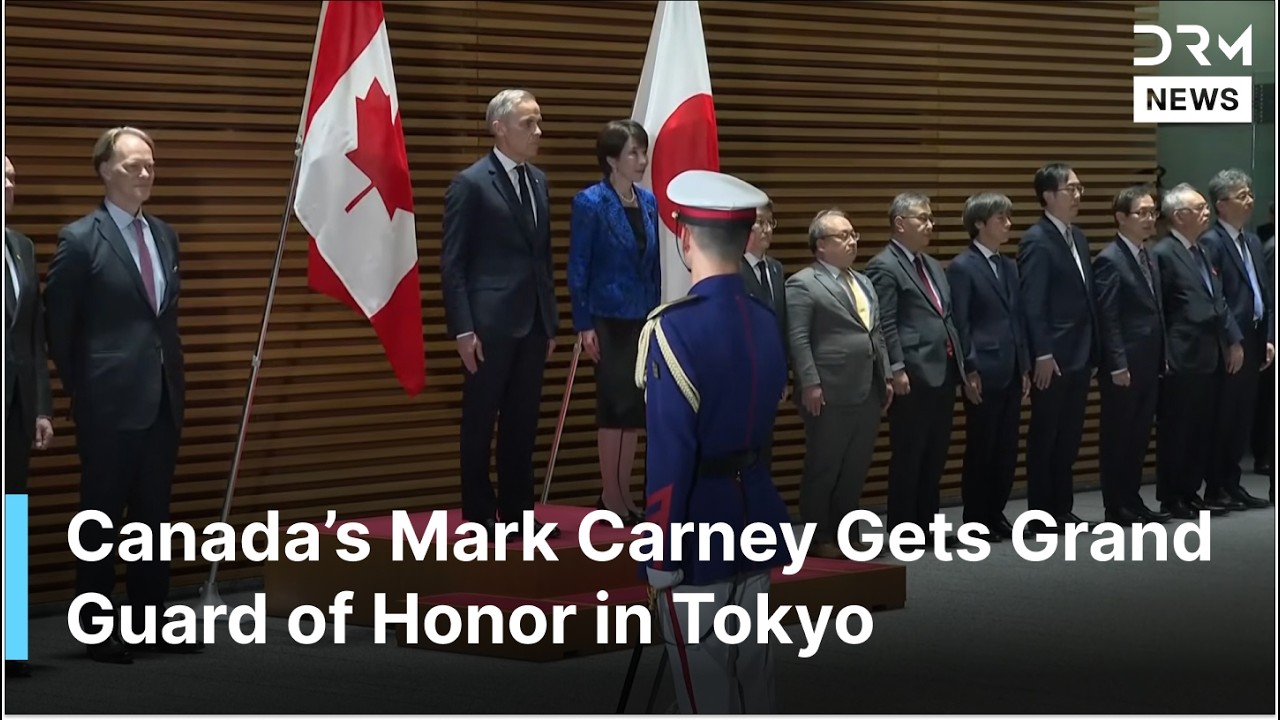 FULL CEREMONY: Canada's Carney Receives Grand Welcome in Japan, Holds Talks With PM Takaichi | AC1G