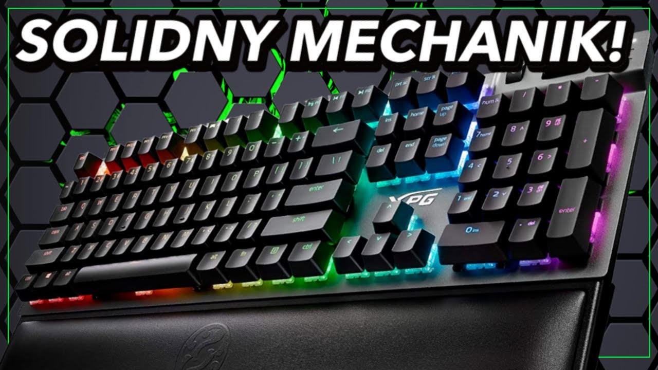 XPG Summoner - Solidna klawiatura mechaniczna  z Cherry MX w dobrej cenie