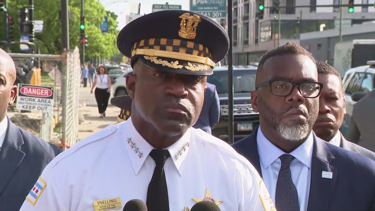 Chicago's mayor, top cop speak after 7-year-old shot, killed on West Side