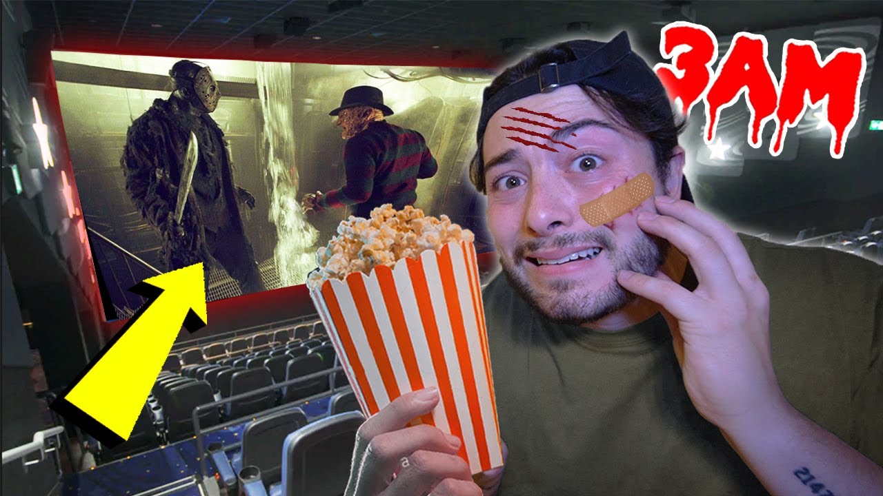 DO NOT WATCH JASON VS FREDDY MOVIE AT 3 AM!! *THEY BROKE IN*