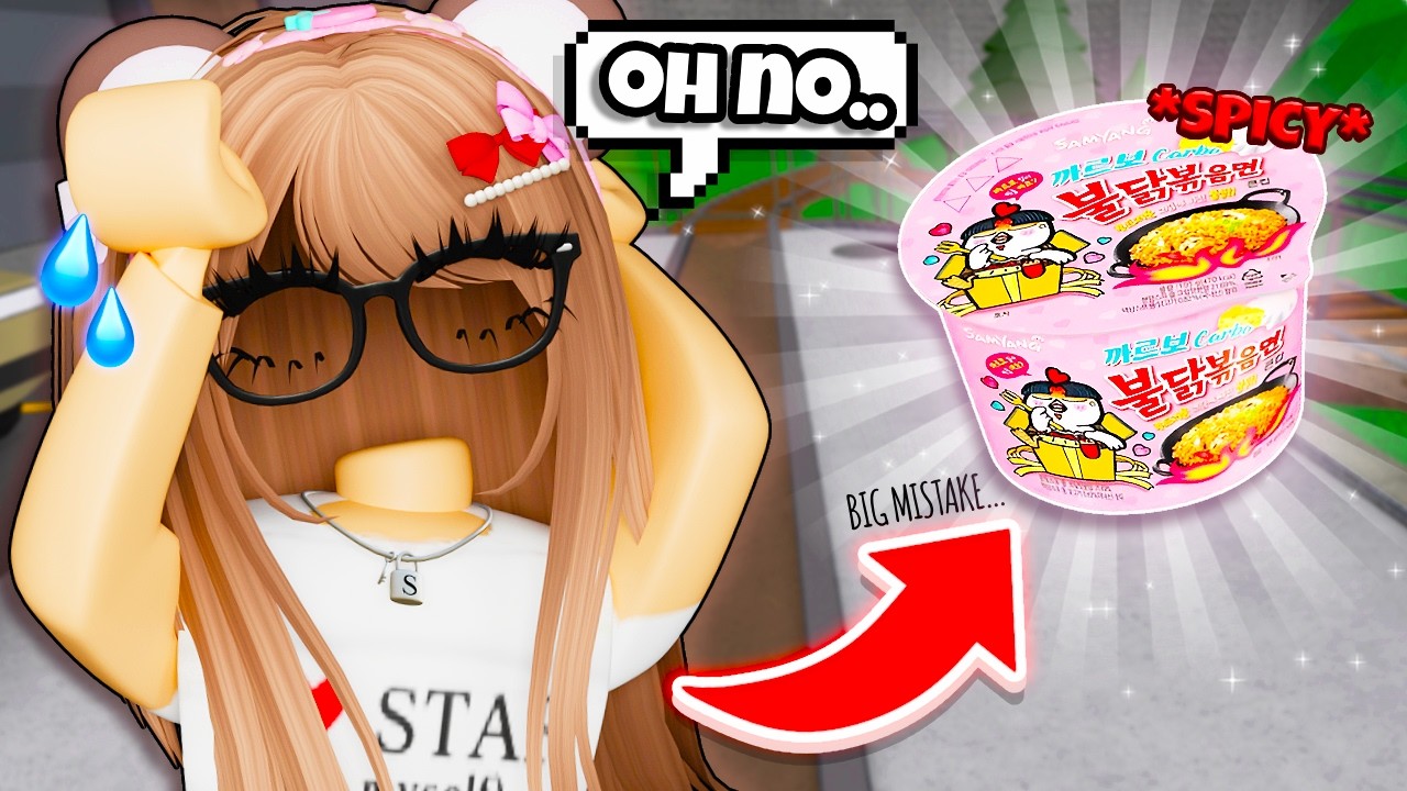 MM2, If i DIE I eat *SPICY NOODLES* irl... (Murder Mystery 2)