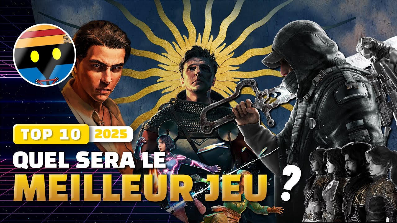 MON TOP 10 JEUX VID&Eacute;O 2025 ! Qui sera le Grand Gagnant ?