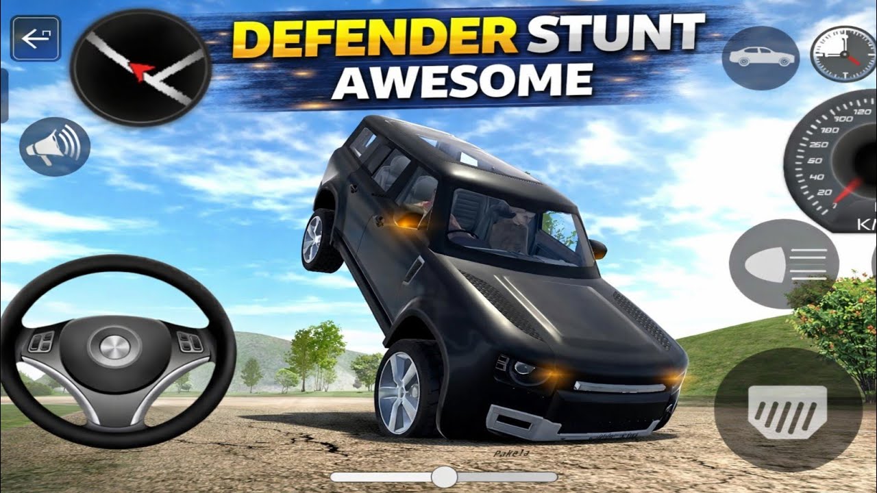 Indian Car Simulator – Defender Off-Road Challenge! 😱🔥