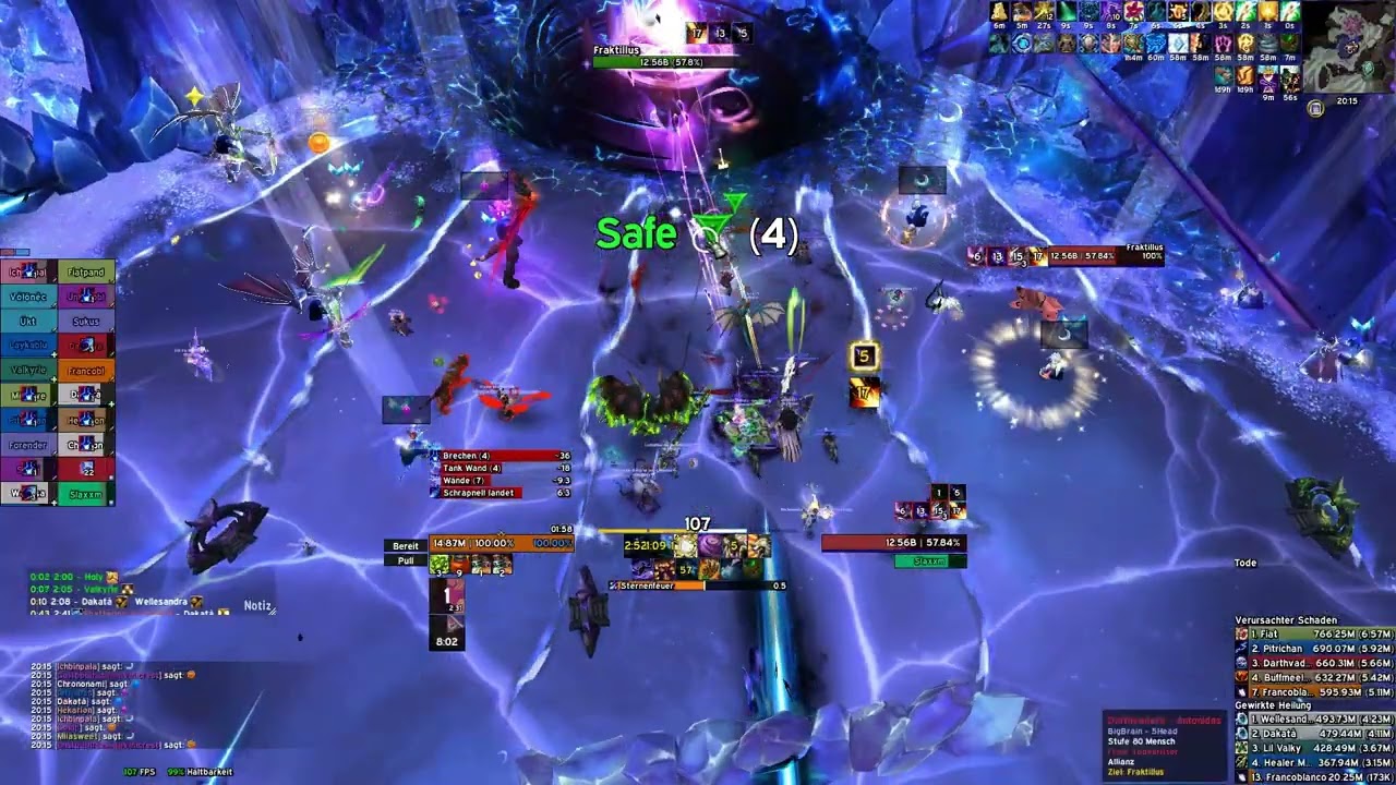 Fractillus vs. BigBrain | Balance Druid PoV (Raidlead)