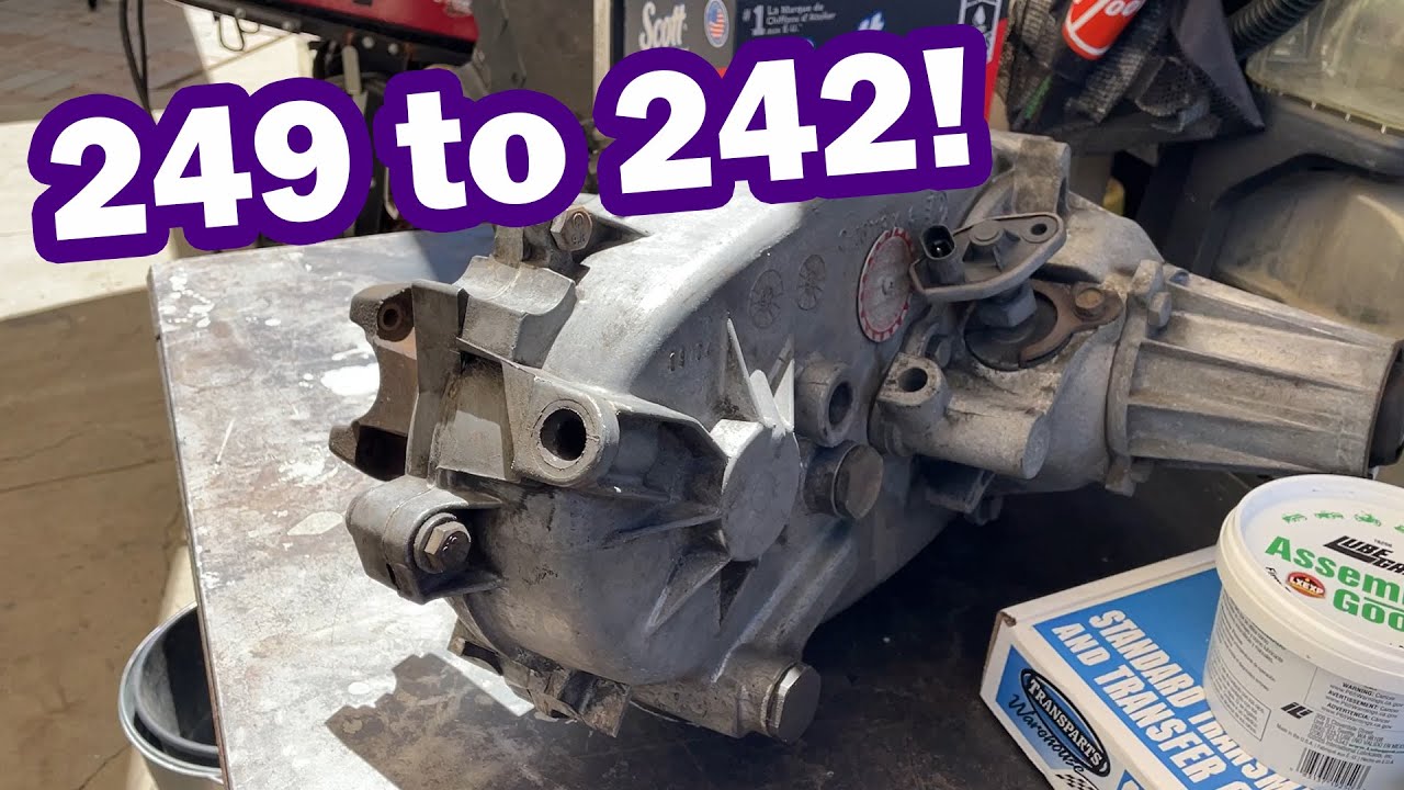 PROJECT CLAIRE | Jeep ZJ Transfer Case Swap! | NP249 to NP242