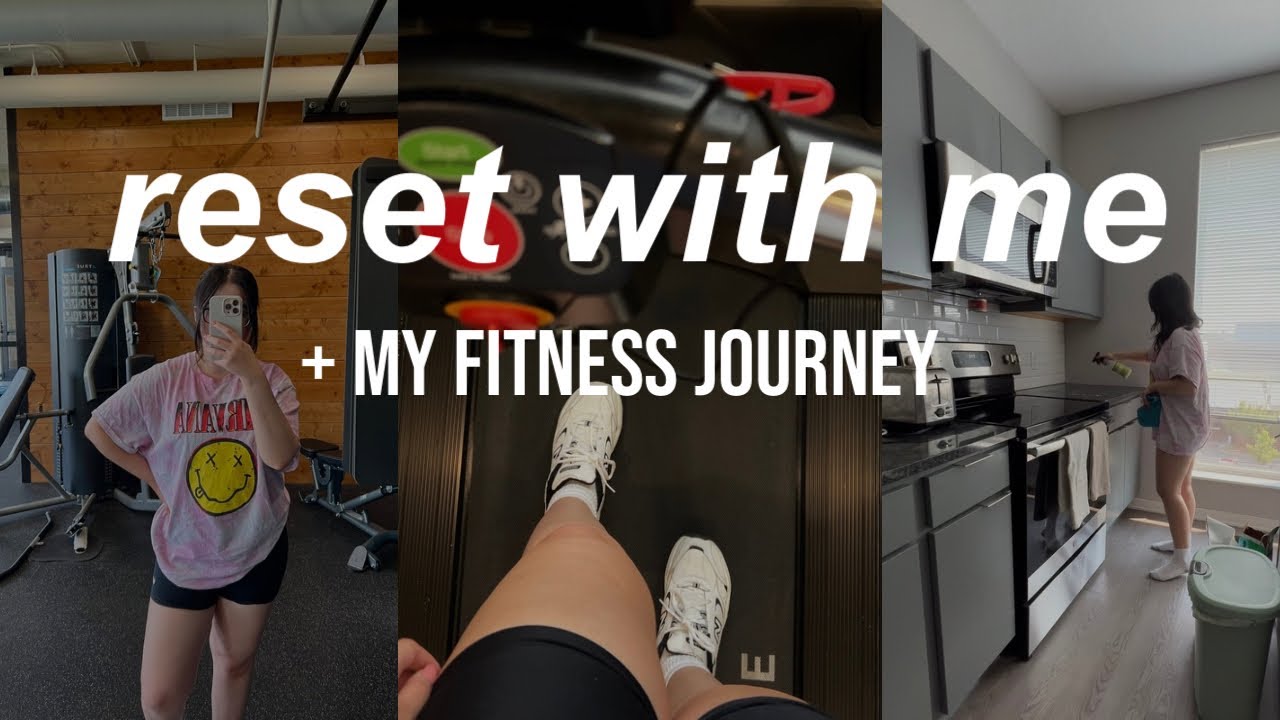 productive day in my life vlog | fitness journey, mental health, reset with me