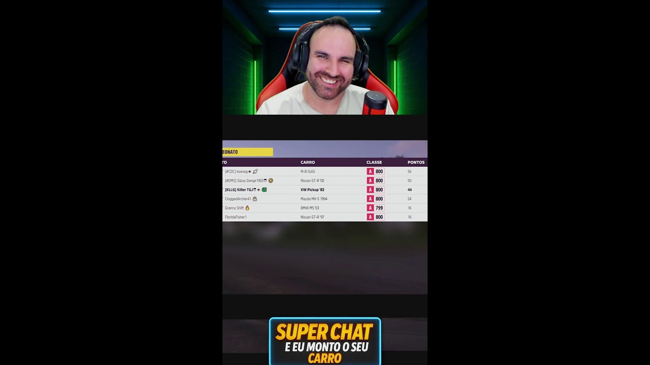 Lasanhas Automotivas no Forza #livecomyoutube