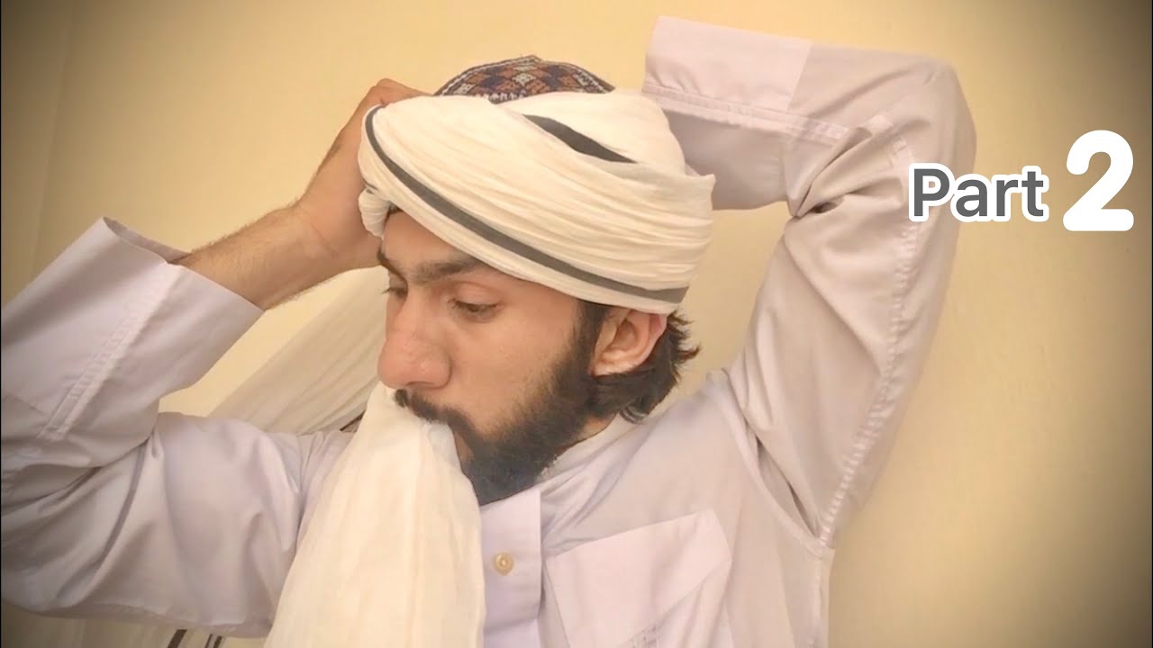 How To Tie Beautiful White Imamah || Part 2 || Majid Shah