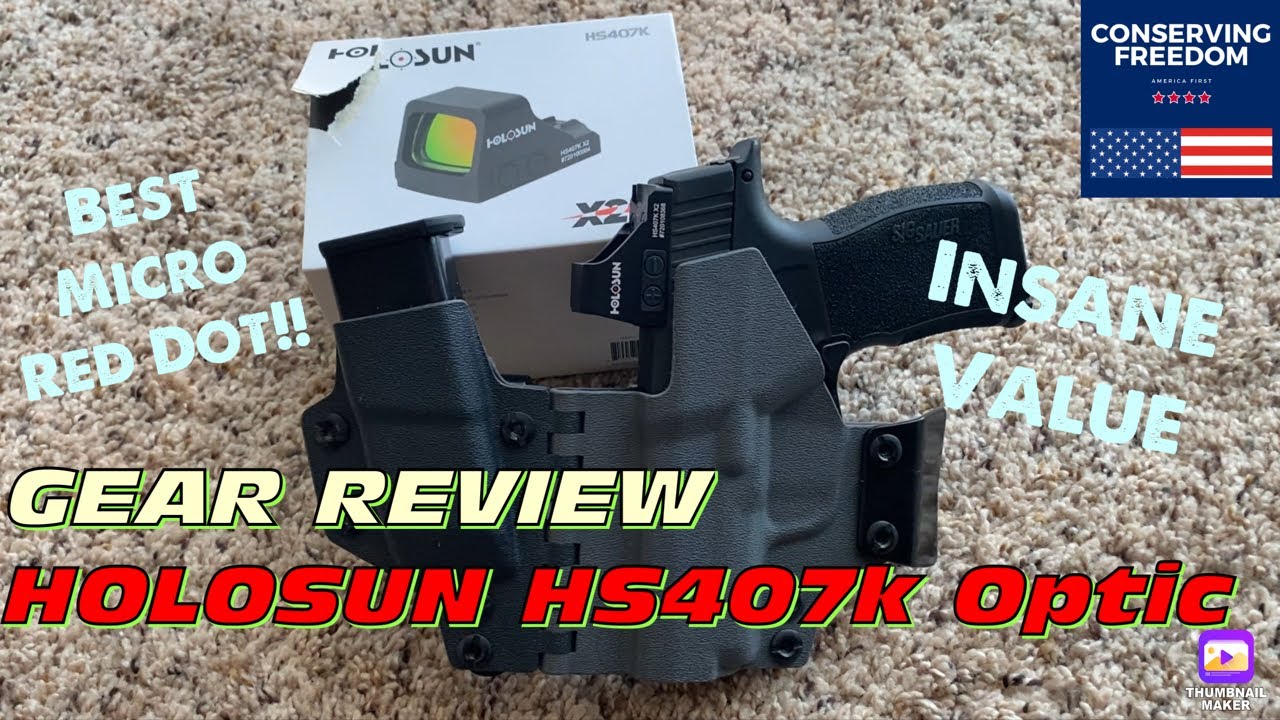 GEAR REVIEW: Holosun HS407k Micro Red Dot