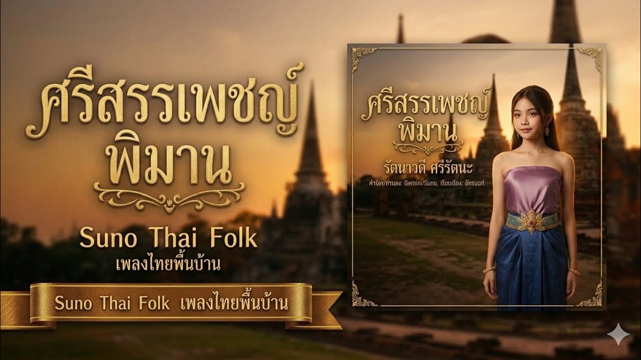🎶ศรีสรรเพชญ์พิมาน– บทเพลงรำลึกความรุ่งเรืองแห่งราชธานีศรีอยุธยา🎶 -รัตนาวดี ศรีรัตนะ | Thai【Official】
