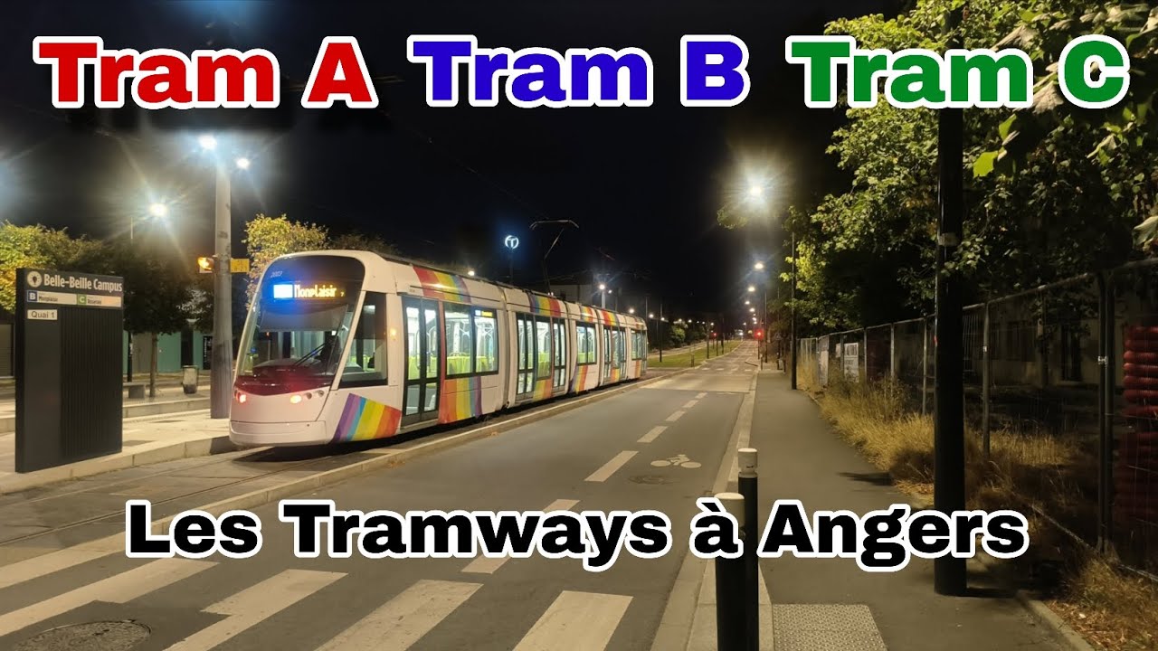Les Tramways à Angers 