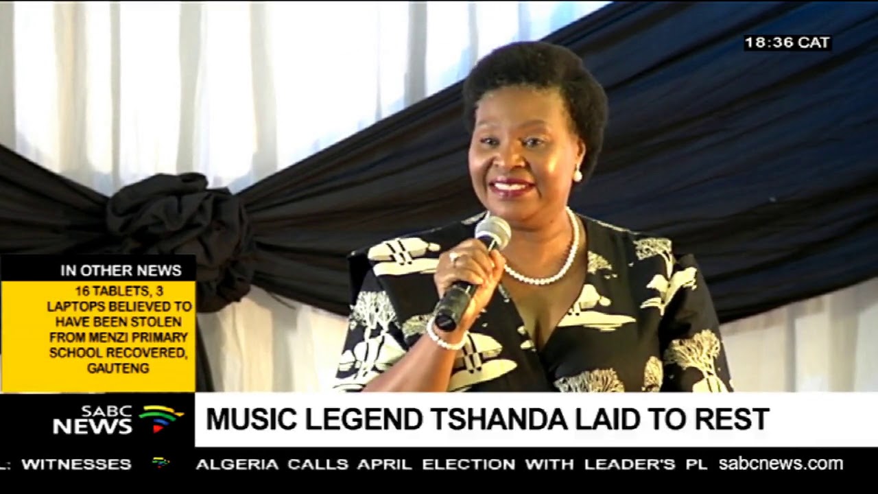 Dan Tshanda laid to rest