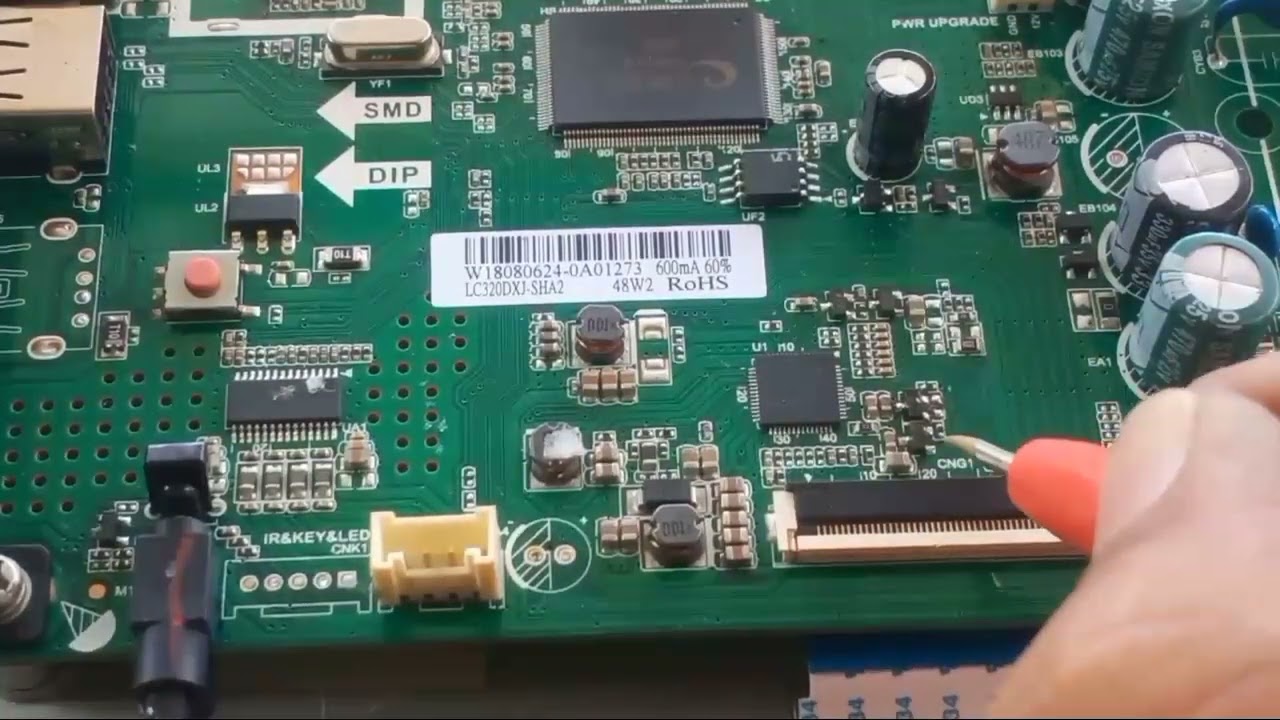 data tegangan tcon led panasonic 32