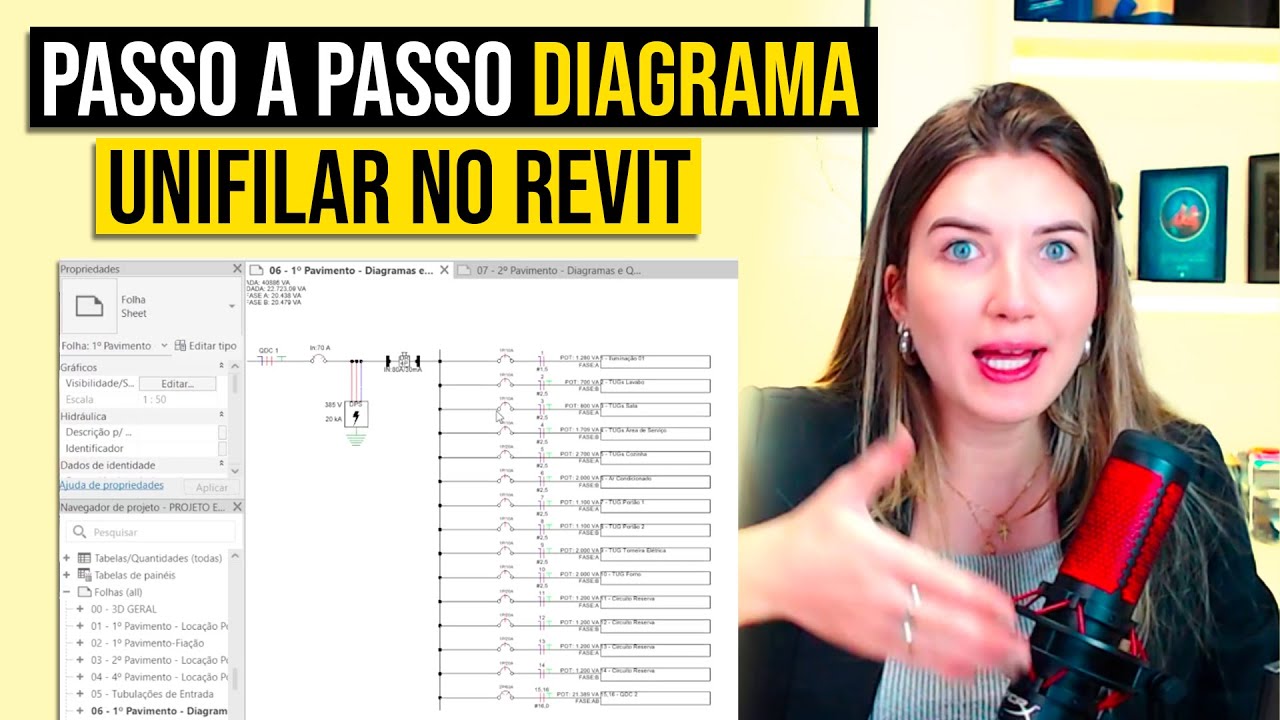 COMO CRIAR DIAGRAMA UNIFILAR NO REVIT