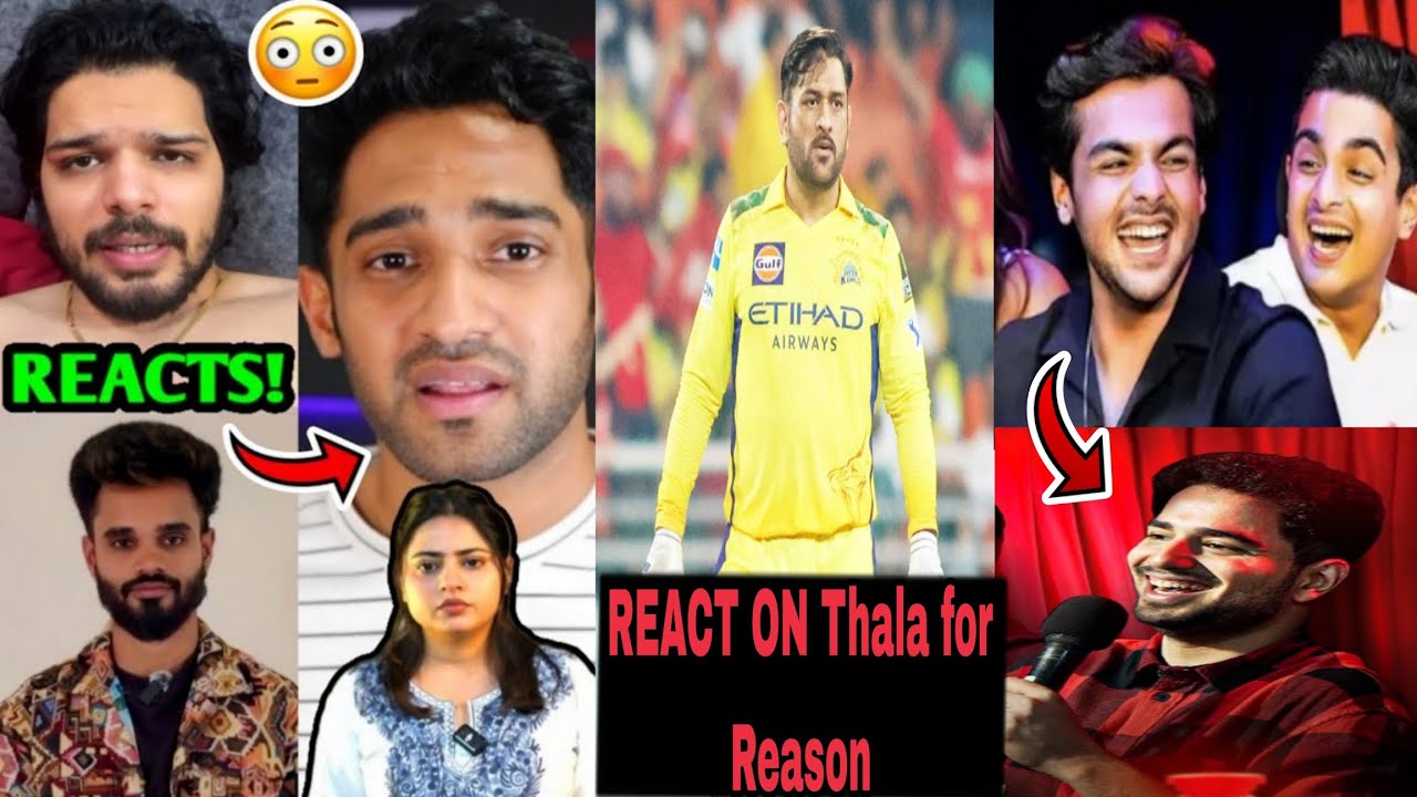 Omprakash & Lakshay on Thugesh Vs Nishu 😮 MS Dhoni Reveals Mystery Behind 😱 Samay & Ashish React 😅