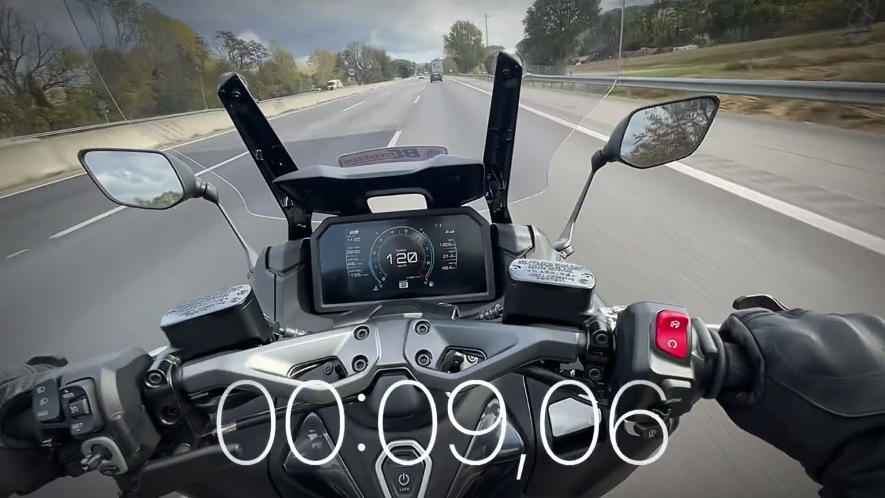 O-100 km/h Yamaha TMAX 560 2022