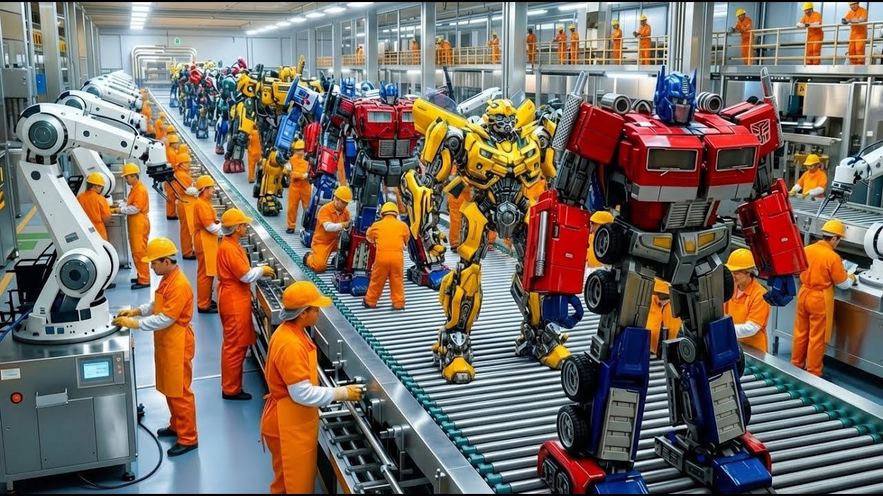 Inside the World’s Largest Transformers Toy Factory | Insane Process!