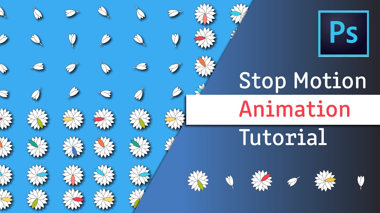 How to create a Stop motion animation in photoshop