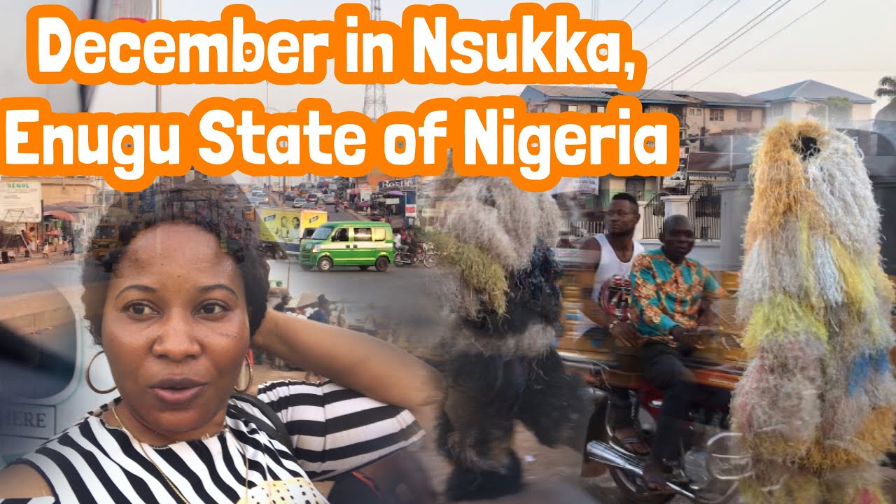This is what December in NSUKKA ENUGU State of NIGERIA looks like | #nigerianyoutuber #vlogmasday20