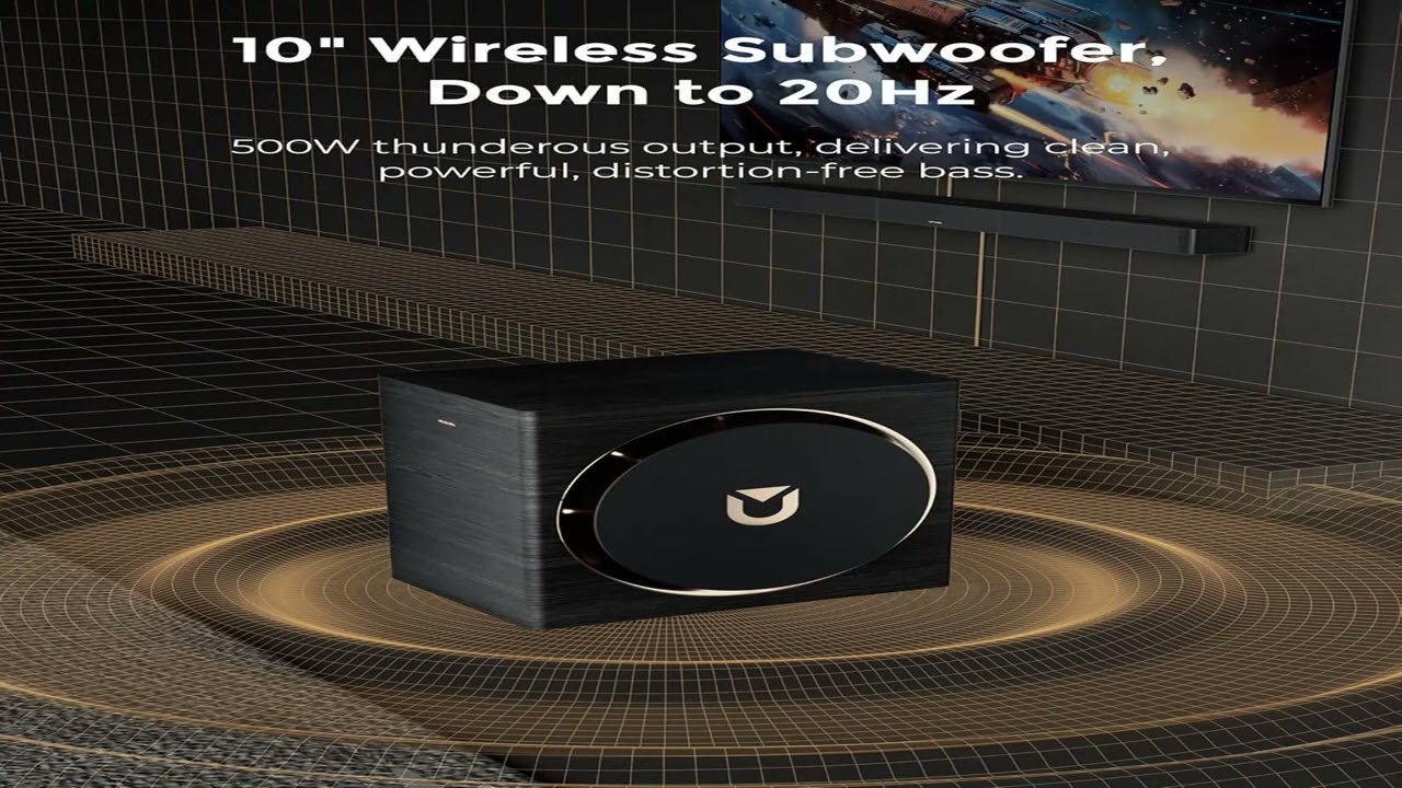 Обзор: Профессиональная беспроводная система объемного звучания ULTIMEA Skywave X70 7.1.4ch