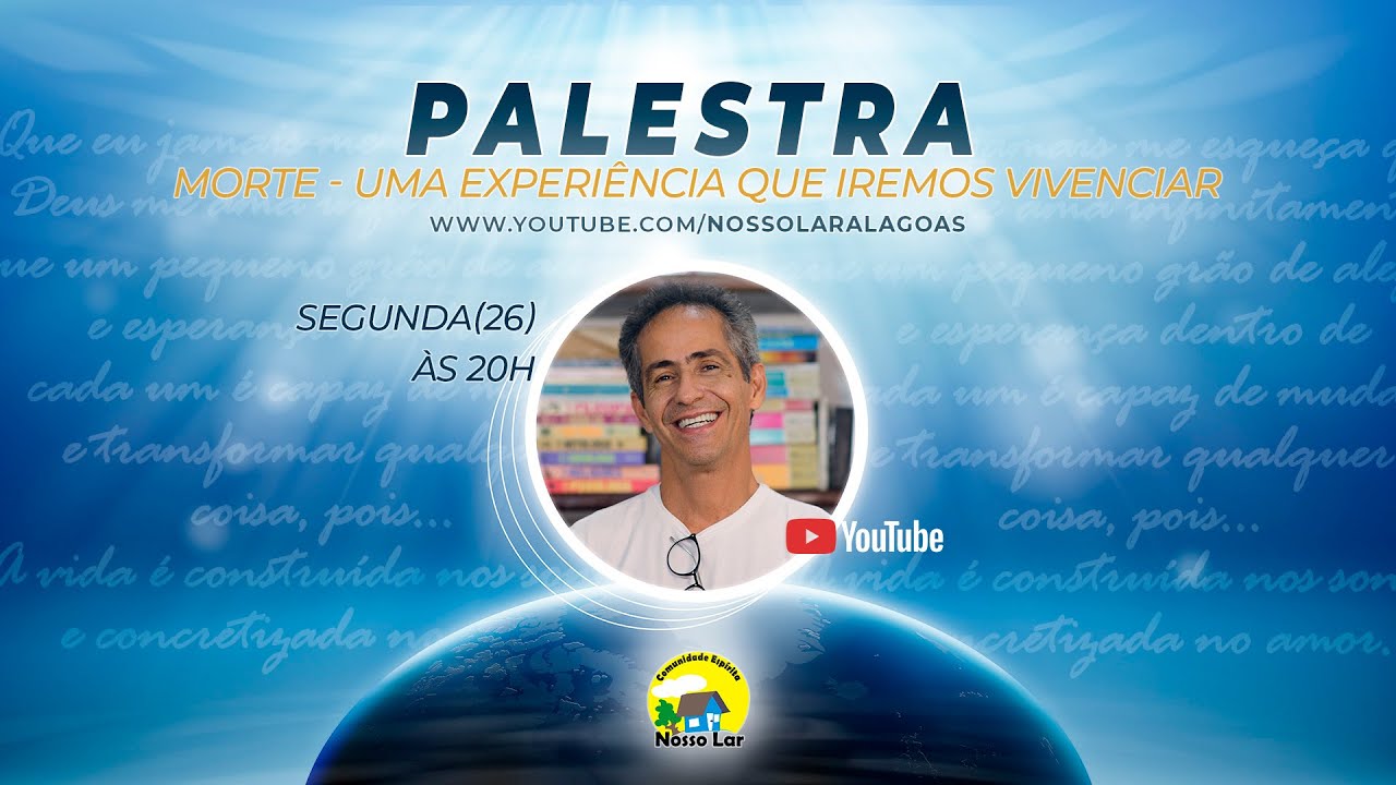 Morte - uma experiência que iremos vivenciar - Palestra com Vitor José (26/07/21)