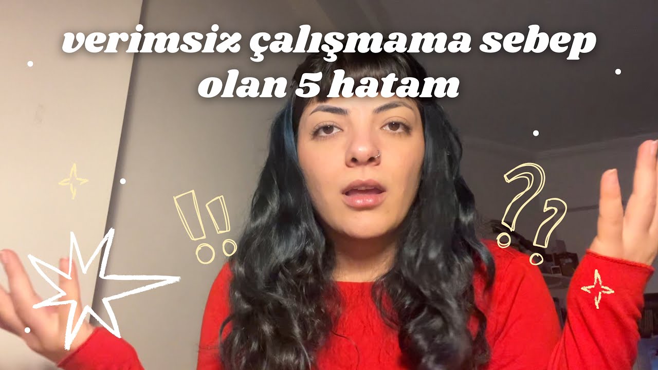 vaktinizi çalan 5 ders çalışma tuzağı | kpss, ags, yks, lgs, vesvese