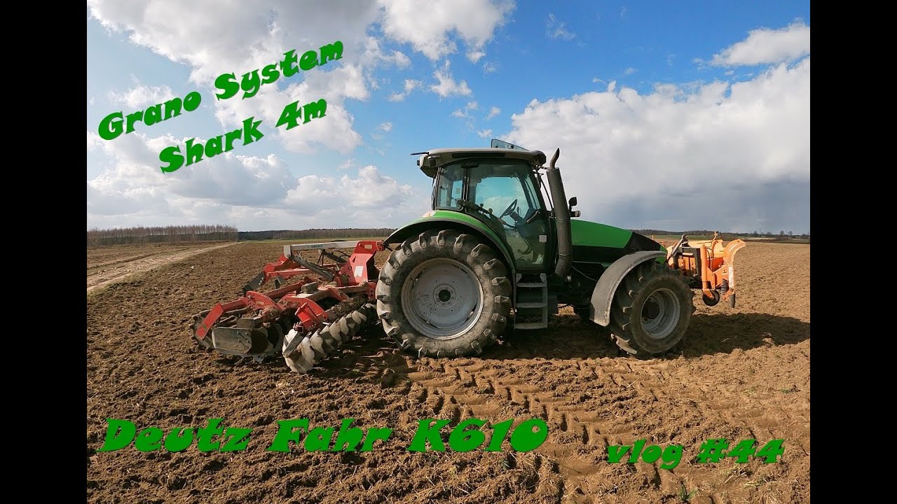 Grano System pracujemy agregatem talerzowym wraz z Deutz K610 #44