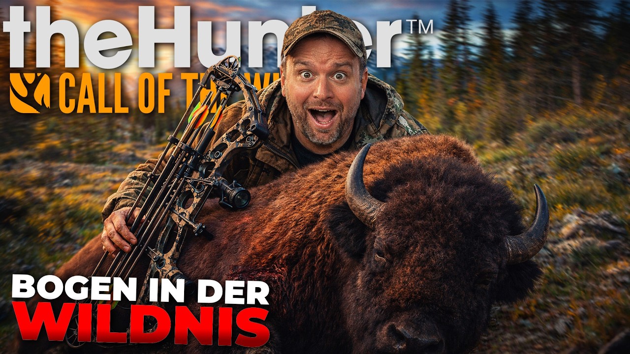 Nur Bogen & Armbrust auf Yukon – gegen die größten Tiere im Spiel 😳🏹 theHunter COTW