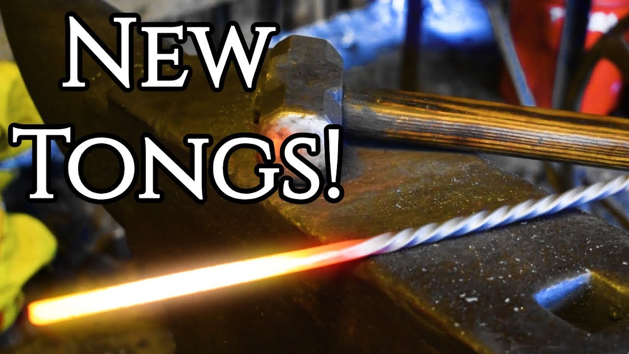 Blacksmithing - Forged Tong Rack