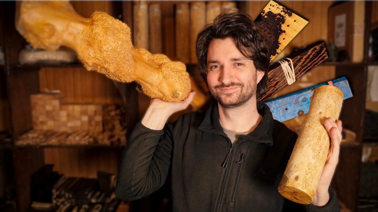 Je vous dévoile mon stock de bois précieux 👀