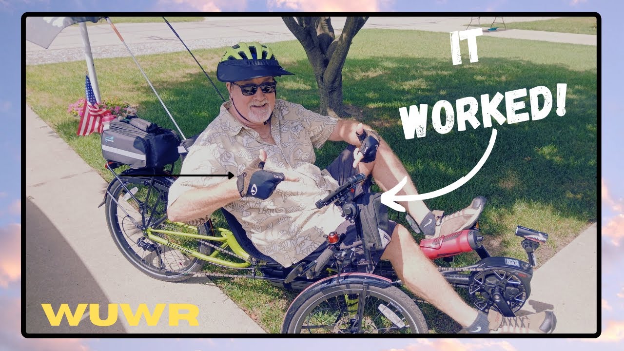 Massive Improvement Easy Fix Recumbent Trike Cockpit Mount for Bike Phone Mount  WUWR 374