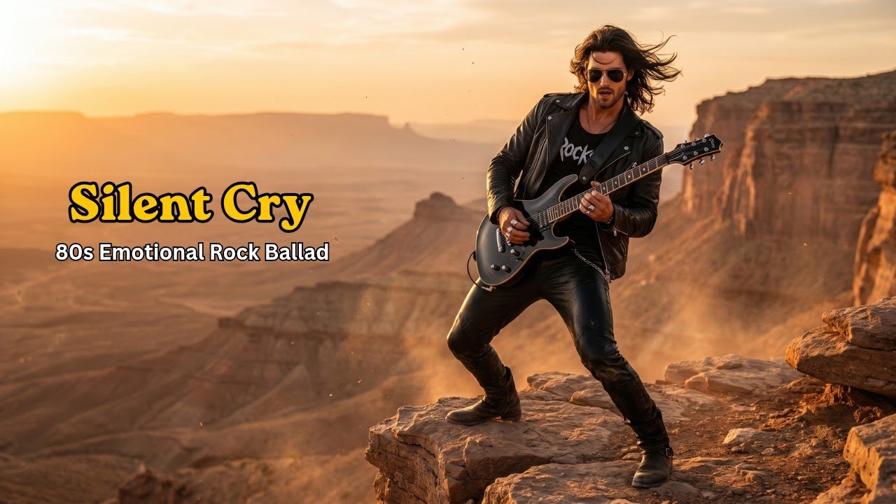 Silent Cry 😢 80s Style Emotional Rock Ballad | Sad Love Story Song