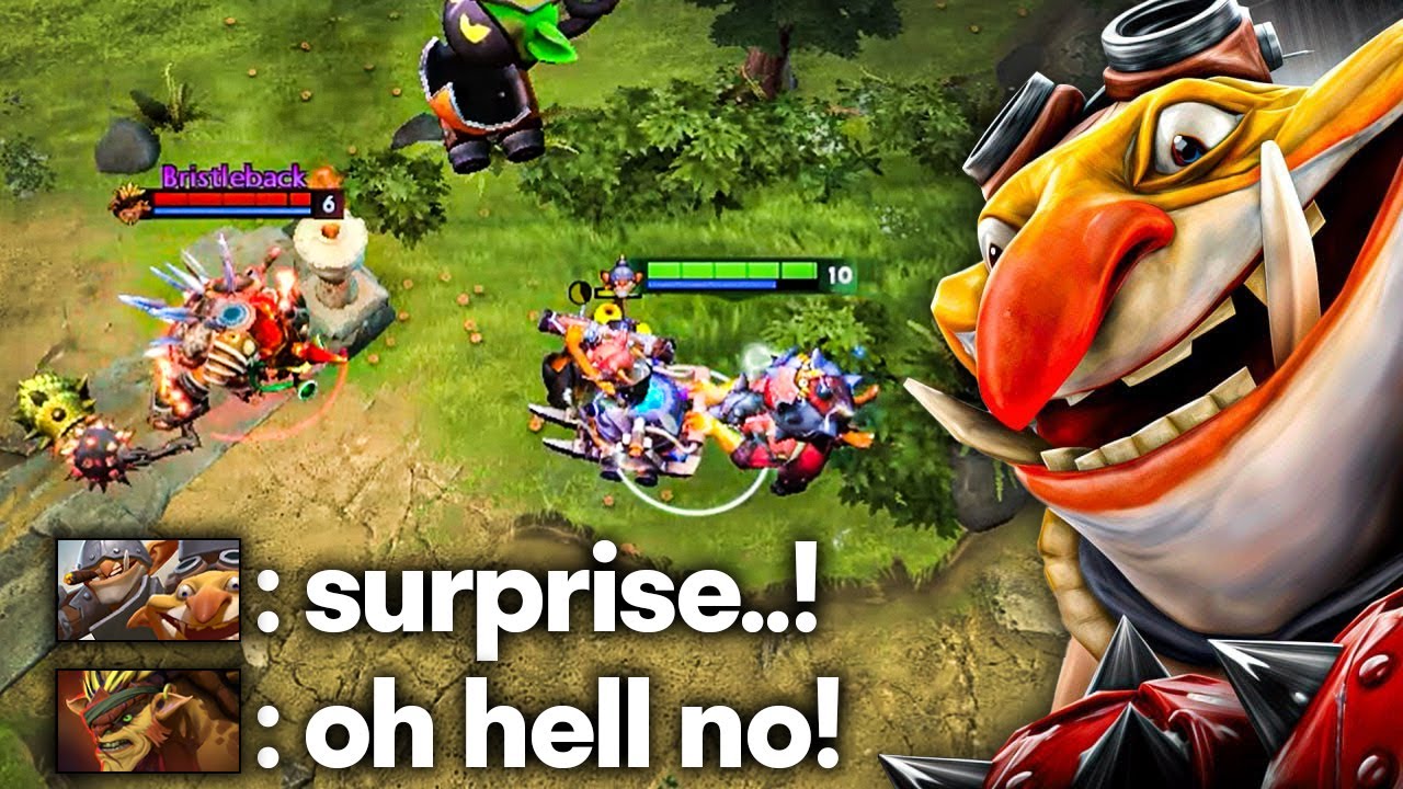 THE MOST DANGEROUS HERO IN DOTA 2 WANTS TO GANK TECHIES?? EXPLOSION!!!!🔥